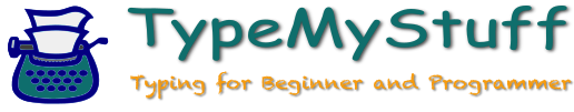 TypeMyStuff Logo
